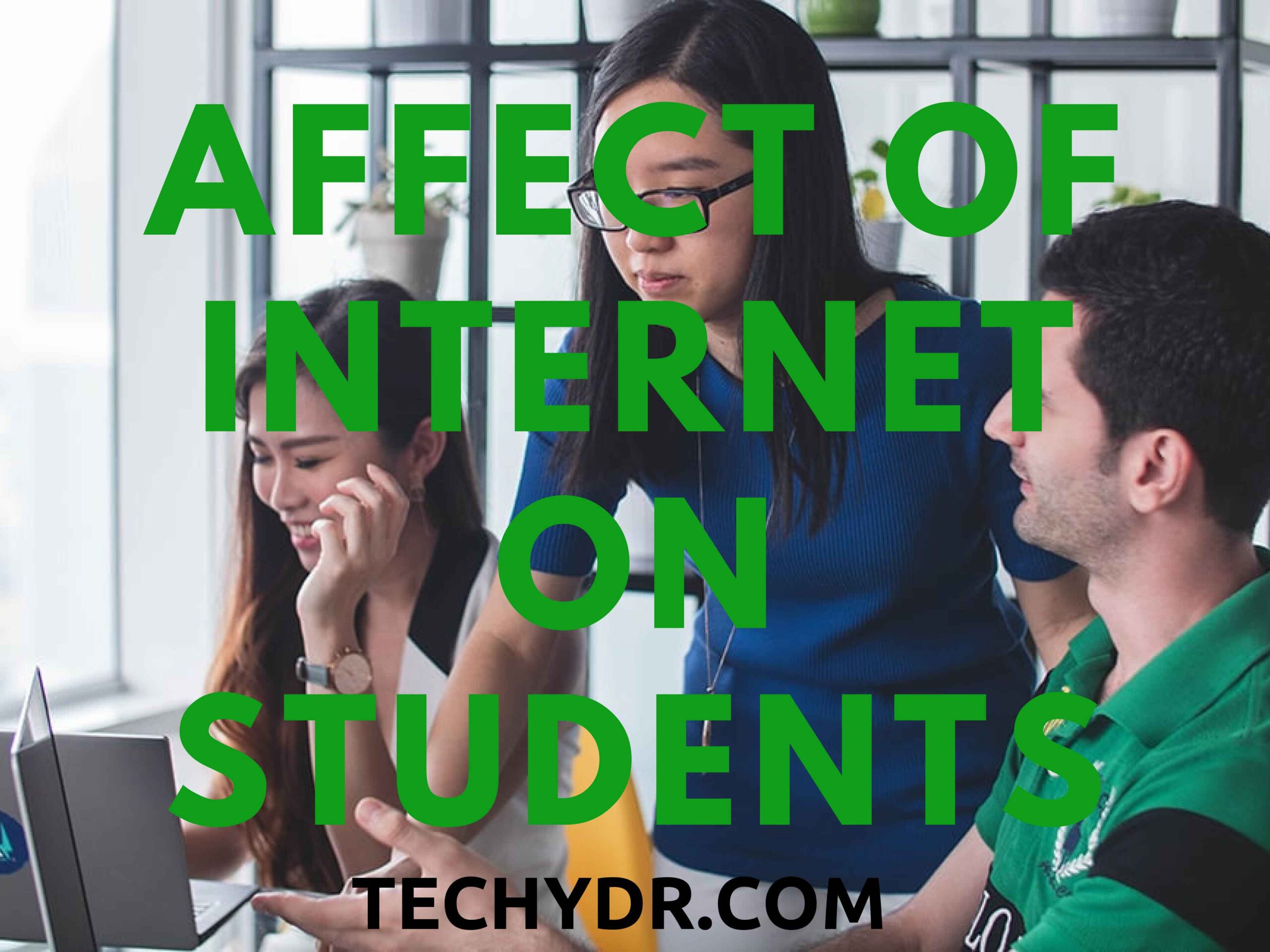 affect of internet on students