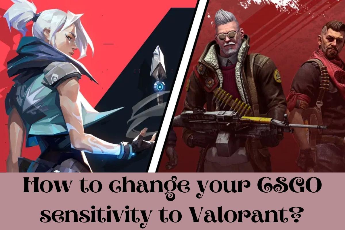 How to change your CSGO sensitivity to Valorant