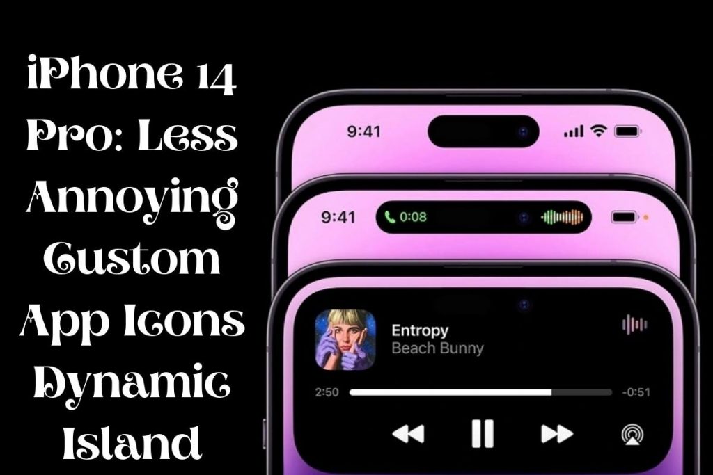iPhone 14 Pro Less Annoying Custom App Icons Dynamic Island