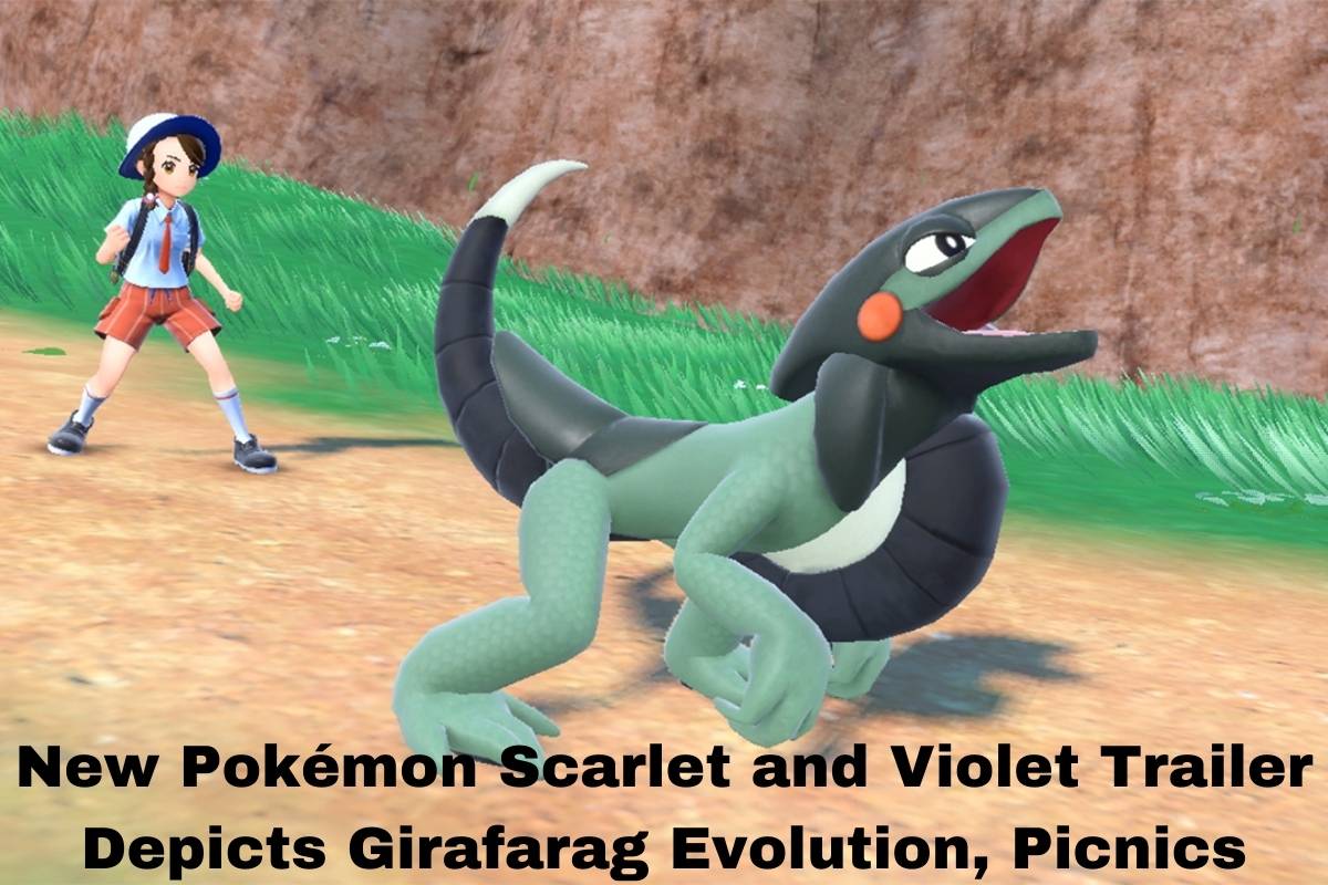 New Pokémon Scarlet and Violet Trailer Depicts Girafarag Evolution, Picnics