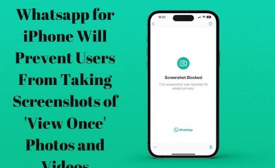 Whatsapp for iPhone Will Prevent Users From Taking Screenshots of 'View Once' Photos and Videos