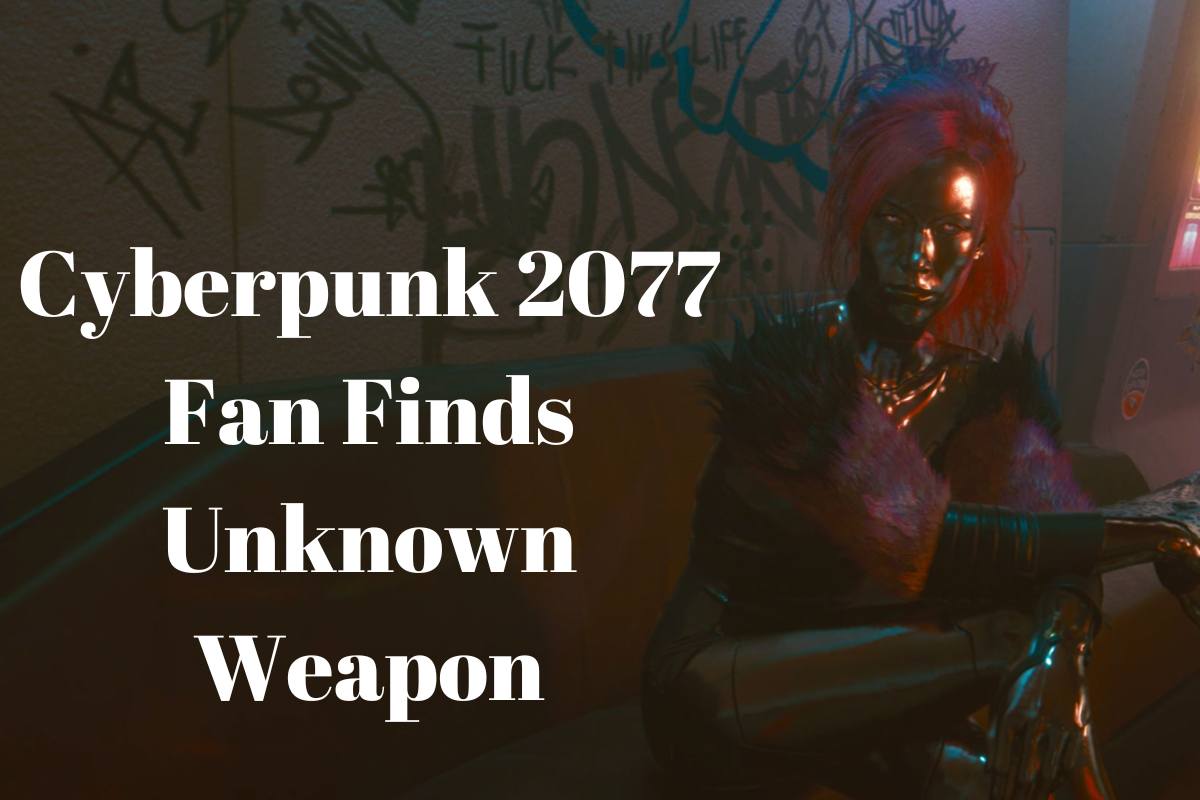 Cyberpunk 2077 Fan Finds Unknown Weapon