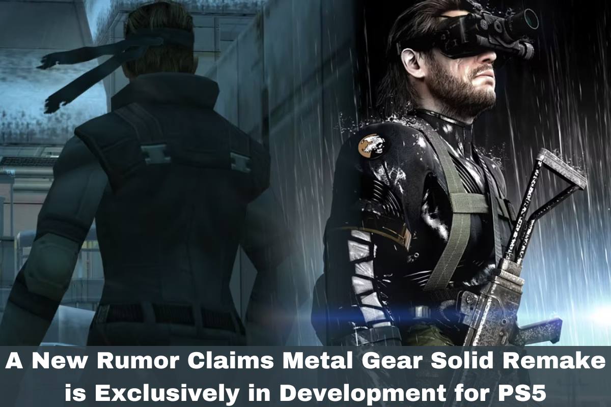 A New Rumor Claims Metal Gear Solid Remake is Exclusively in Development for PS5