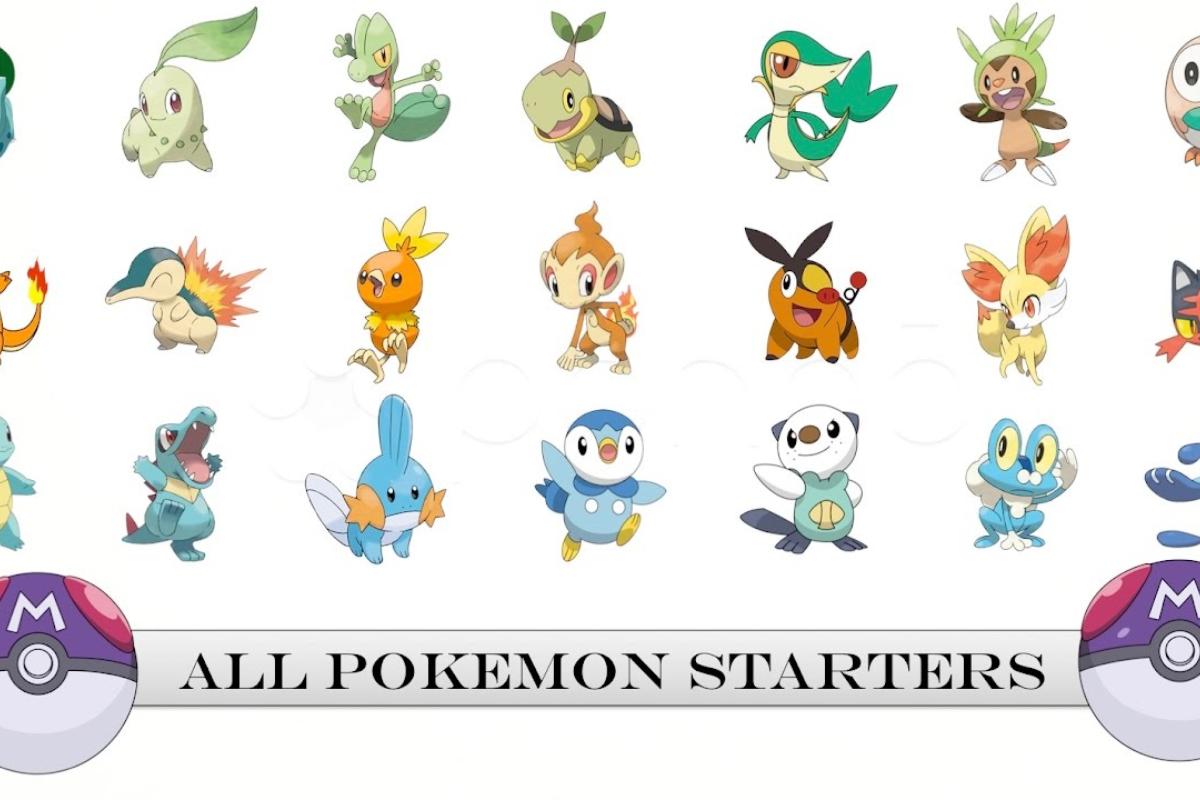 All Pokemon Starters