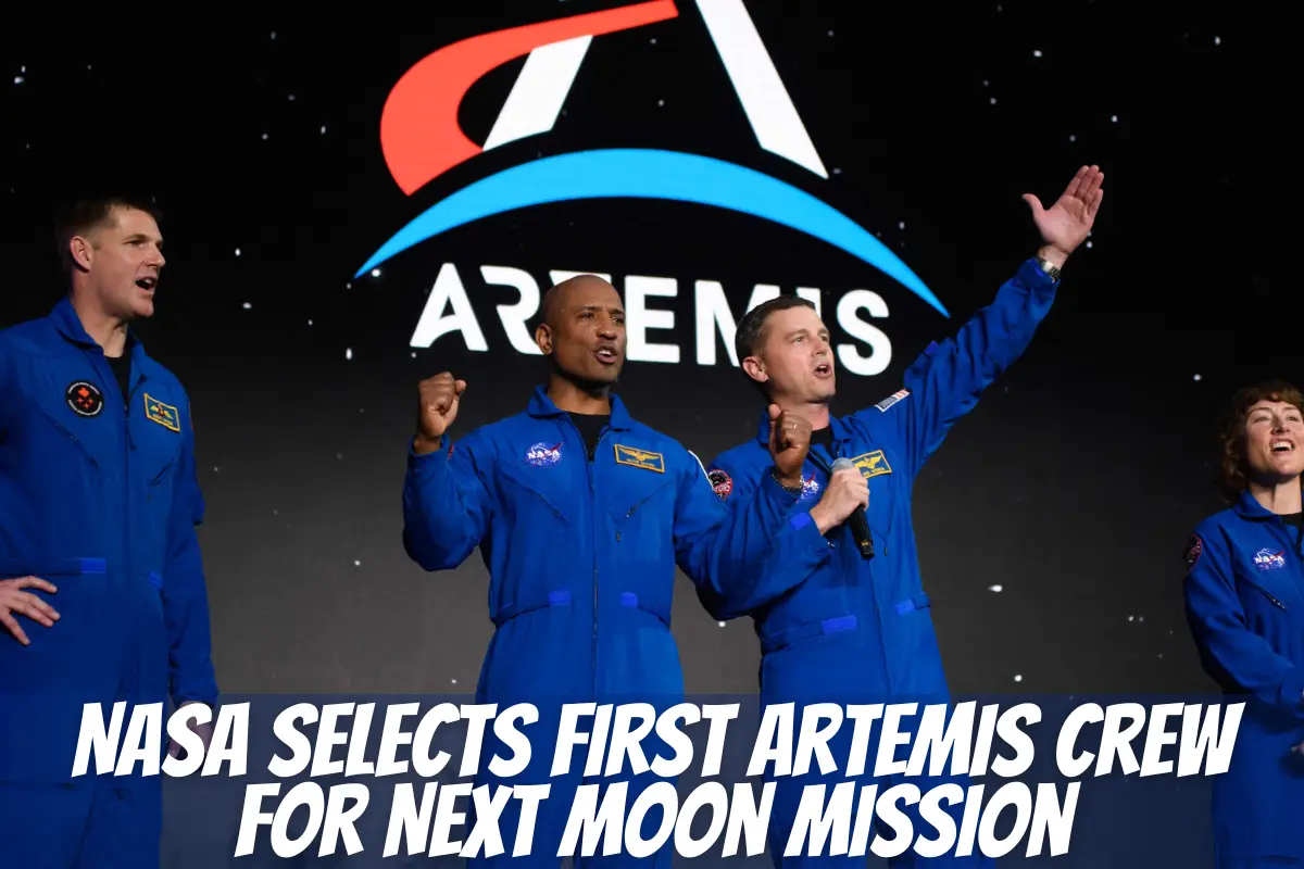 Nasa Selects First Artemis Crew for Next Moon Mission